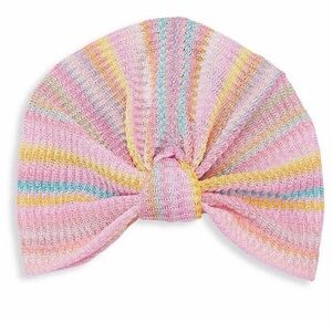 Missoni Pink/Aqua Knit Turban - New with Tag